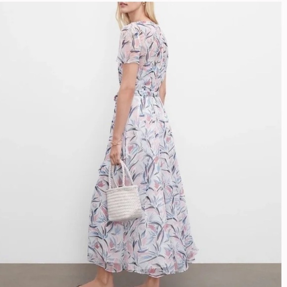 Club Monaco Floral Maxi Wrap Dress 🌸NWT - Picture 2 of 10